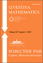 IZVESTIYA: MATHEMATICS