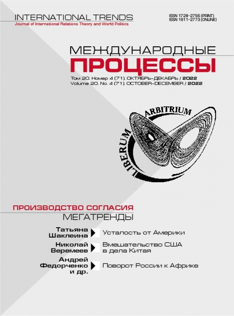 МЕЖДУНАРОДНЫЕ ПРОЦЕССЫ