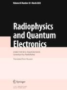 RADIOPHYSICS AND QUANTUM ELECTRONICS