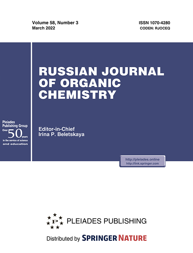RUSSIAN JOURNAL OF ORGANIC CHEMISTRY