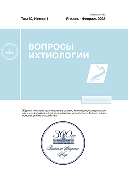ВОПРОСЫ ИХТИОЛОГИИ